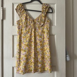 Wayf Floral Mini Dress